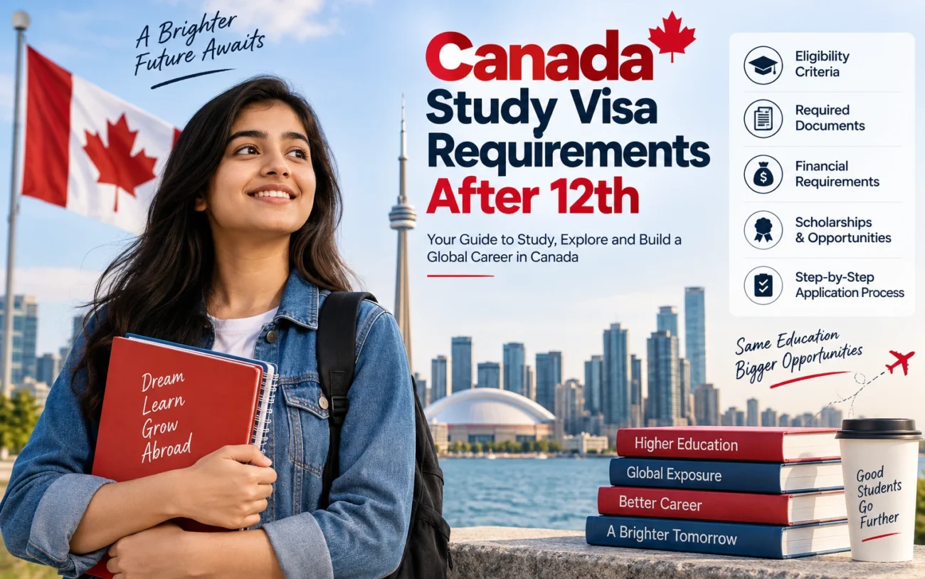 Canada study visa requirements after 12th